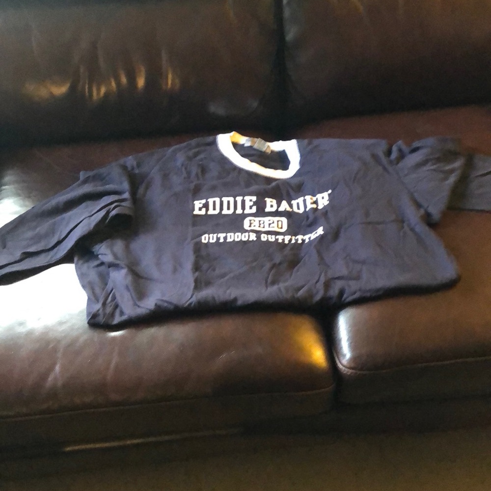 Eddie Bauer long sleeve slightly used shirt